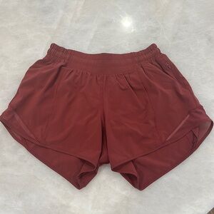 Lululemon Hotty Hot shorts, size 4